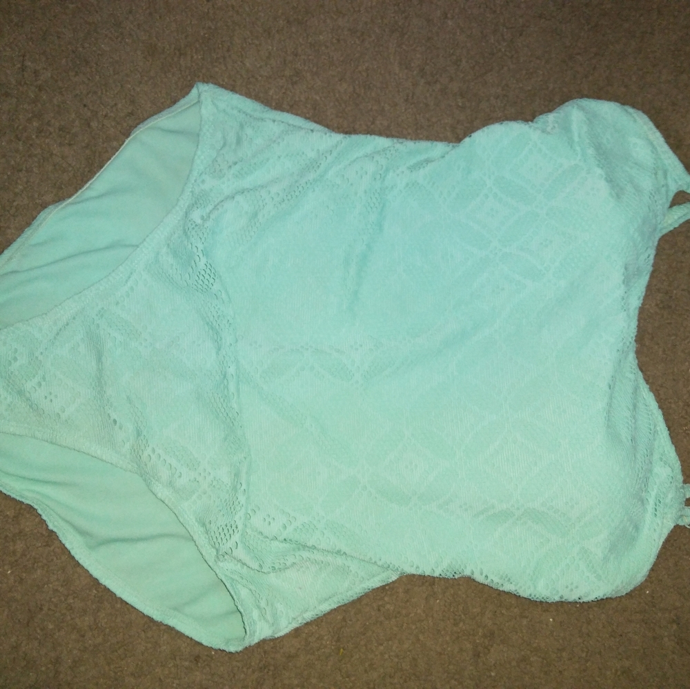 Baby blue bathing suite